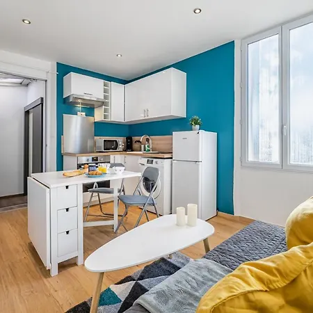 Logement Entier T1bis, 4personnes, Climatise,calme Toulon